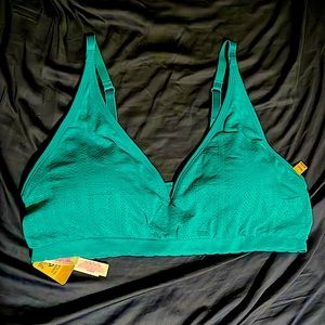 Victoria’s Secret PINK XL Teal Lounge Bralette -with removable pads-